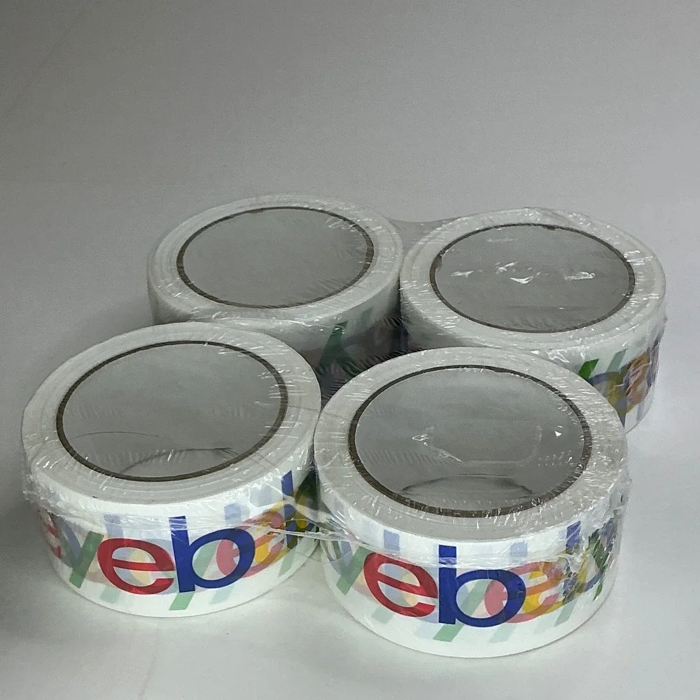 eBay White Multi-Color Packing Tape Shipping Supplies 10 Rolls Bulk Reseller